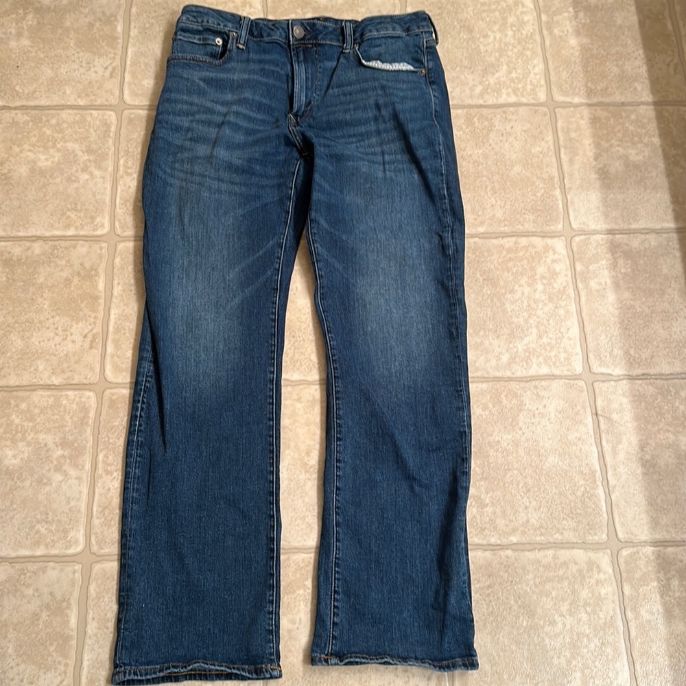 AEO Original Bootcut jean in medium wash 34x32 ne(x) level stretch